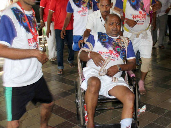 મુંબઈમાં ગોવિંદા ઘાયલ
