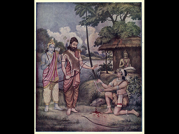 ગુરુદક્ષિણામાં કૃષ્ણનો હાથ