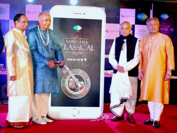 મુંબઈમાં સારેગામા દ્વારા મ્યુઝીકલ એપ લોન્ચ