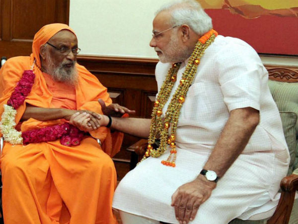 PM મોદીના ગુરુ સ્વામી દયાનંદ ગિરિનું નિધન
