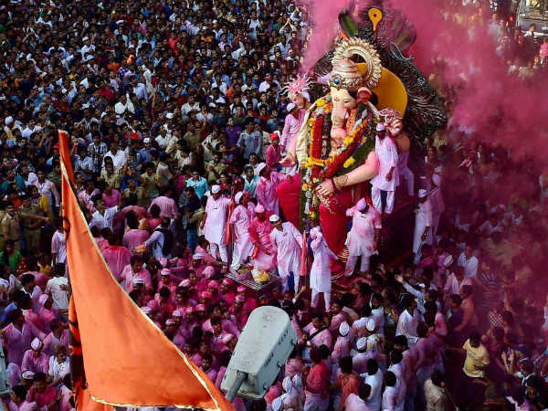 લાલ બાગ ચા રાજાની વિદાય
