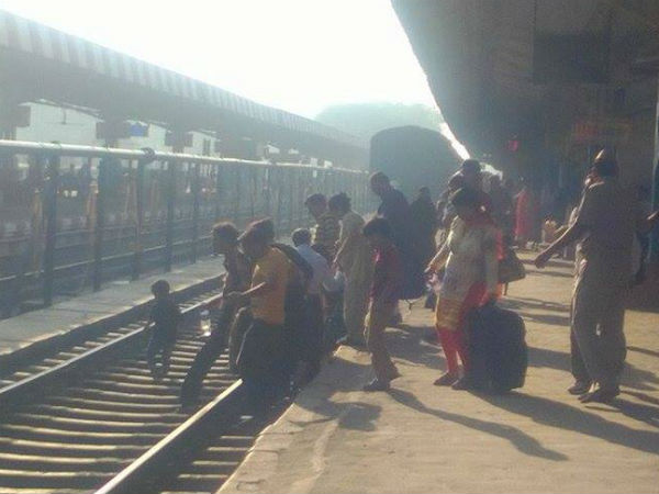 લોકોમાં મચી ભાગદોડ