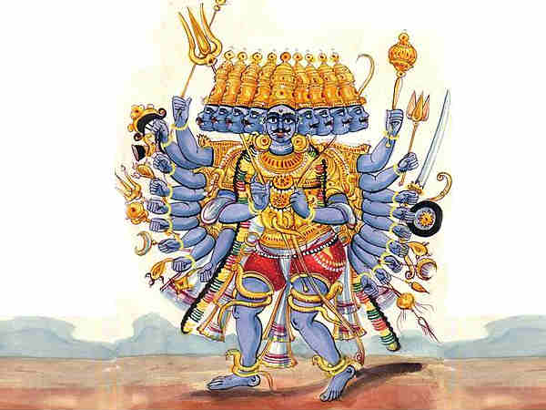 રાવણ દહનની માન્યતા
