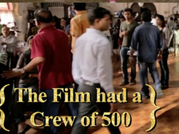 500 લોકોનું ક્રૂ