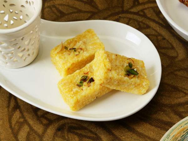 કેળાની બરફી