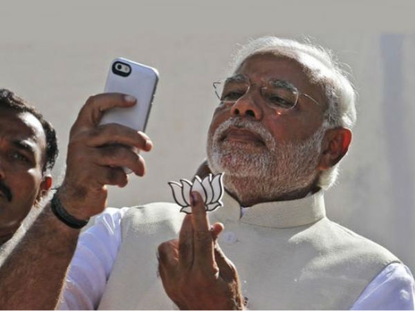 લોકસભા ચૂંટણી દરમ્યાન લેવામાં આવેલી સેલ્ફી