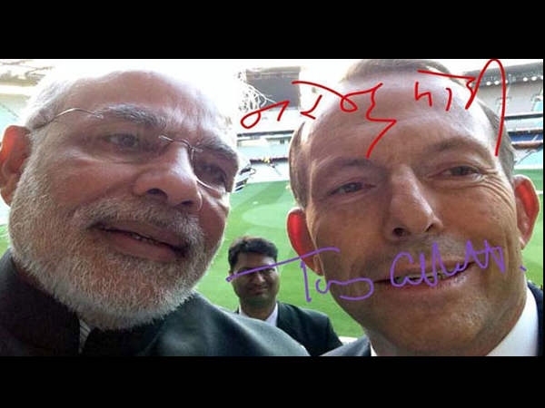 ઓસ્ટ્રેલિયાના પીએમ ટોનીની સાથે પીએમ મોદી