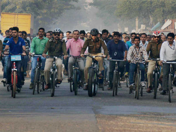 ગુરગાંવમાં મંગળવારે ઉજવાયો કાર ફ્રી ડે