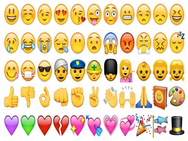 Emojis નો ઉપયોગ