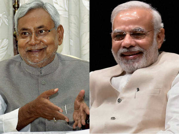 મોદી અને નીતિશ પટનામાં એક જ મંચ પર