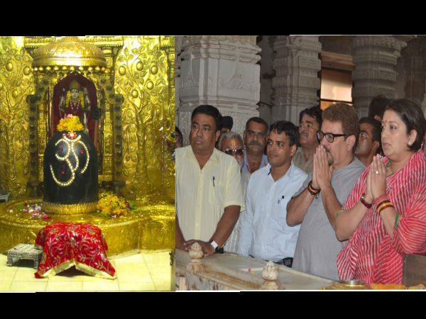 સ્મૃતિ ઇરાનીએ પ્રસિદ્ધ સોમનાથ મંદિરમાં કર્યા દર્શન