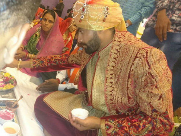 જાડેજાની શેરવાની