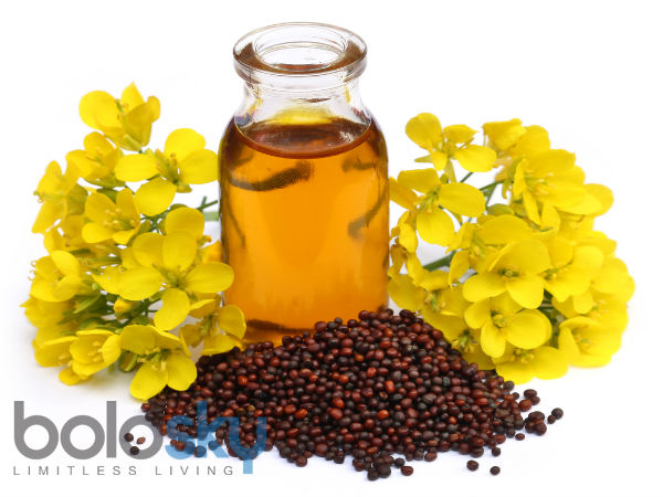 સરસોનું તેલ અને મહેંદીના પત્તા