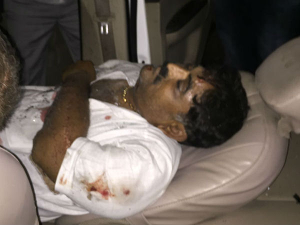 CM શપથવિધીથી પરત ફરતા ભાજપ અગ્રણીને નડ્યો અકસ્માત