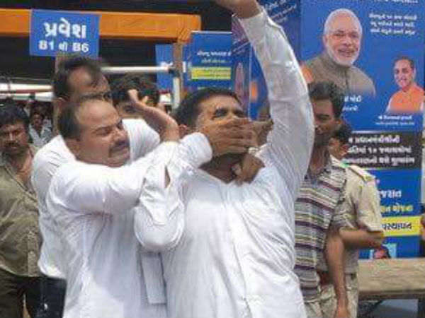 પાટીદાર નેતાઓને જય પાટીદાર બોલતા અટકાવાયા