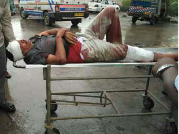 jamnagar triple accident jamnagar triple accident