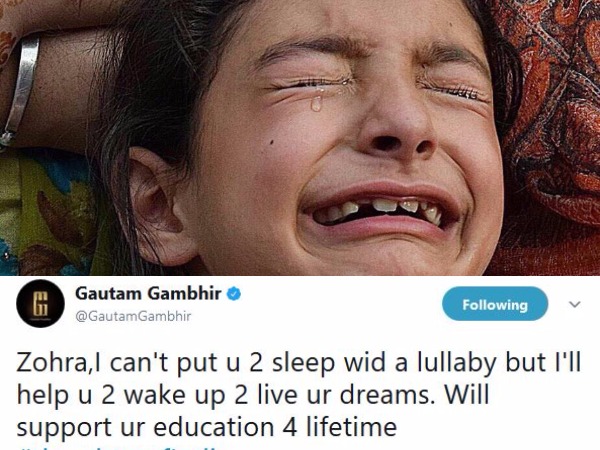 ગંભીર લેશે ઝોહરાના ભણતરની જવાબદારી