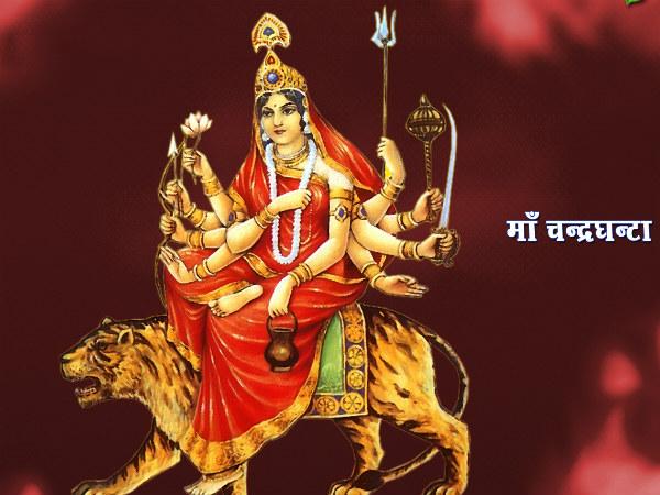 ચંદ્રઘંટાનું સ્વરૂપ