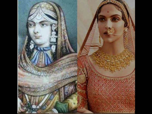 દીપિકા અને રાણી પદ્માવતી