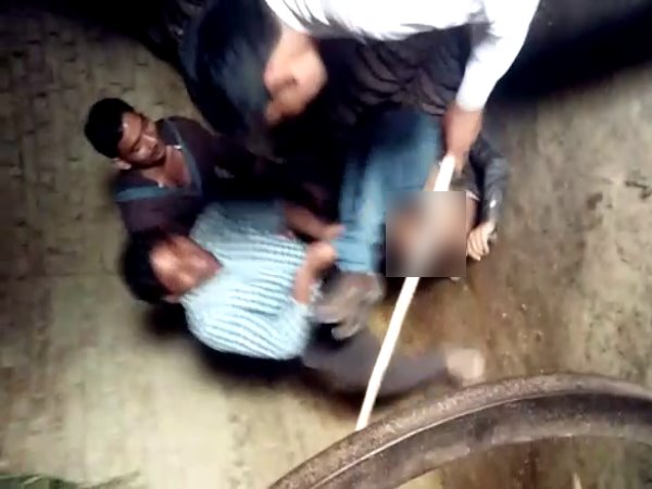 પીટાઈનો વીડિયો સોશ્યિલ મીડિયા પર વાયરલ