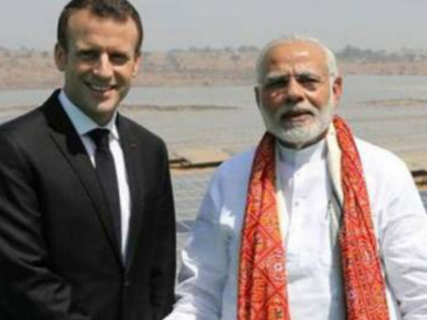 પીએમ મોદી અને ઈમેનુએલ મેક્રોં બન્યા ‘ચેમ્પિયન્સ ઓફ ધ અર્થ'
