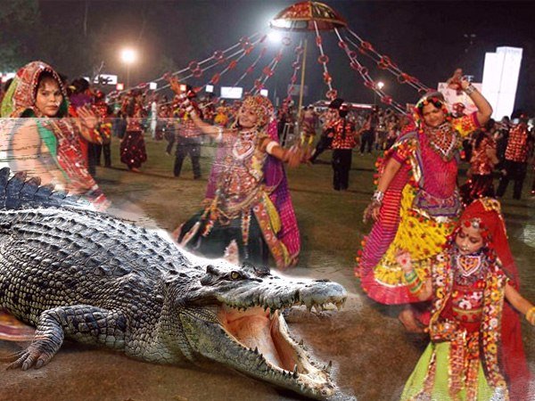 ગરબા રમવા આવ્યો મઘર