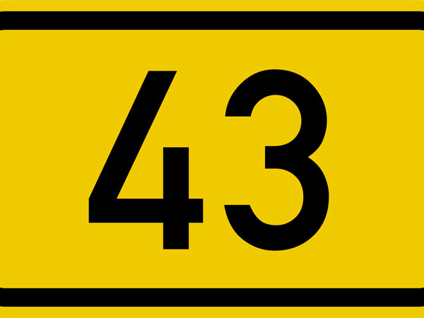 અશુભ અંક 43