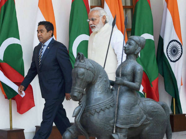 માલદીવમાં રાજકીય ચડાવ ઉતાર