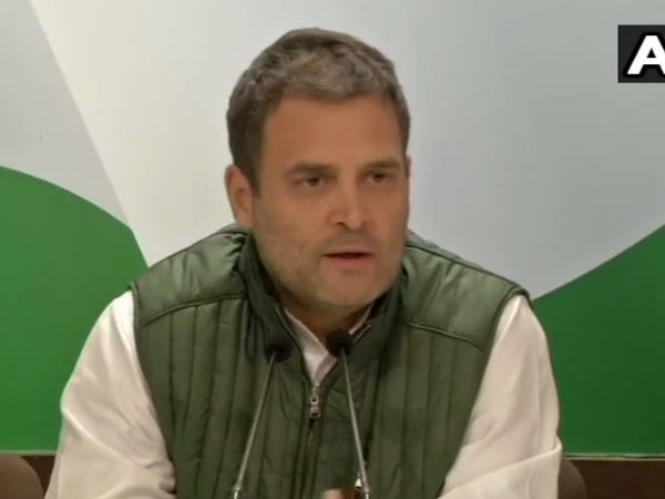 રાહુલ ગાંધીએ કહ્યું કે અમારો સીધો સવાલ છે