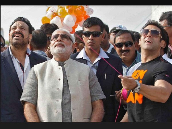 જ્યારે મોદી અને સલમાન ખાન મળ્યા