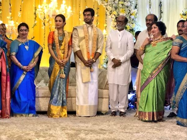 સૌંદર્યા અને વશીગન બંનેના બીજા લગ્ન
