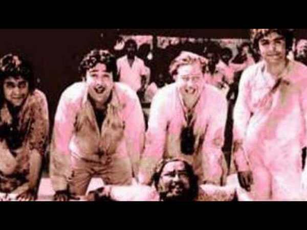 શમ્મી કપૂર, રાજકપૂર, રણધીર કપૂર, ઋષિ કપૂર
