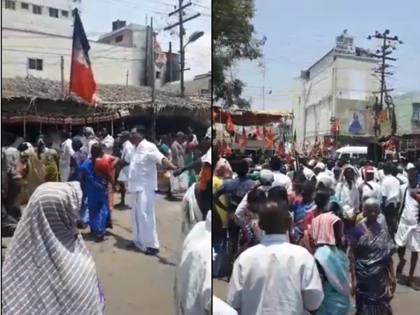 રેલીને સંબોધિત કરવા માટે રાજ્યના મુખ્યમંત્રી પ્લાનીસ્વામી આવ્યા હતા