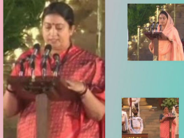 મોદી કેબિનેટમાં માત્ર 3 મહિલાઓ