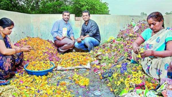 વાસી ફૂલથી વિદ્યાર્થીઓનું સ્ટાર્ટઅપ