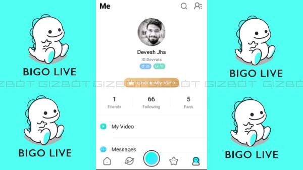 Bigo Live માં પ્રોફાઈલ કેવી રીતે બનાવશો?