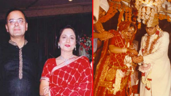 જેટલીના પત્નીએ તેમનો એક ગુણ કાપી લીધો હતો