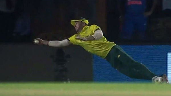 David Miller Caught Magnificent Catch Of Hardik Pandya
