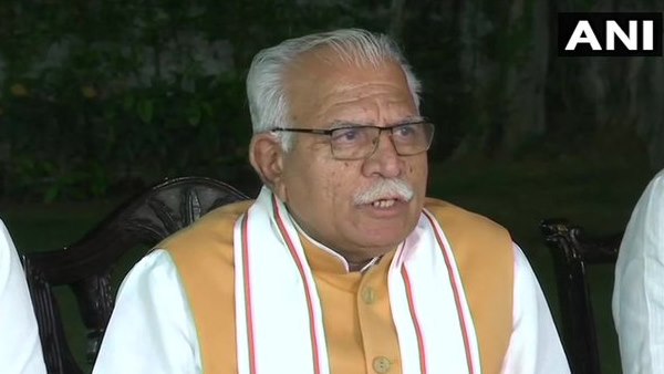 રાજ્યપાલને મળશે મનોહર લાલ ખટ્ટર