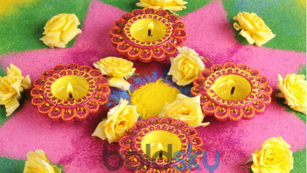 રંગોળી સ્પેશ્યલ દીવા