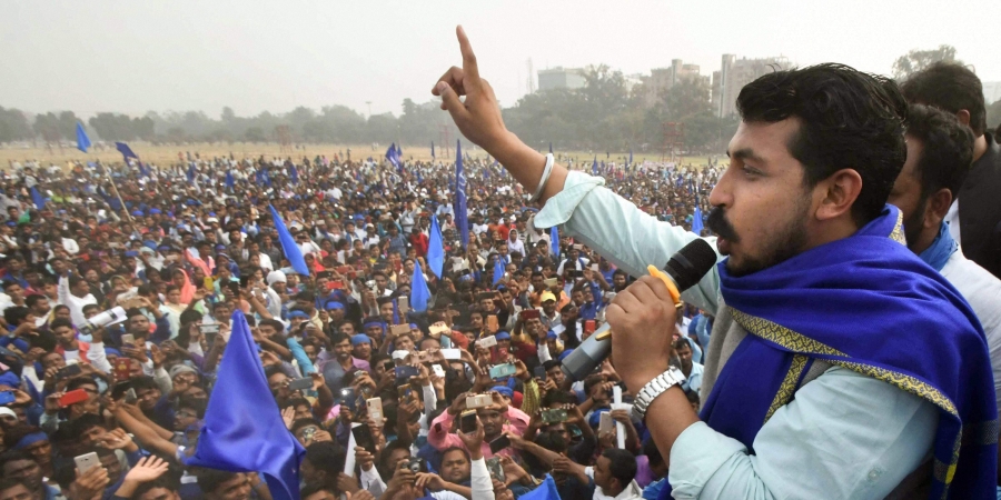 ભીમ આર્મીએ કર્યો વિરોધ