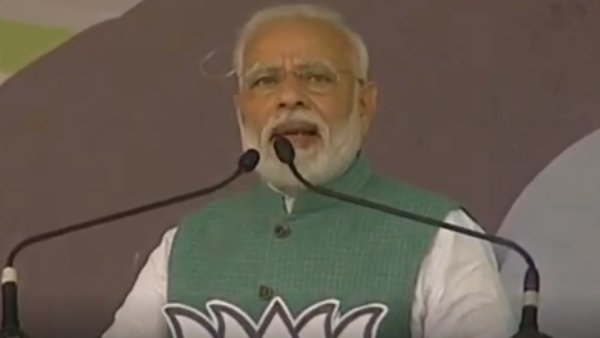ઝારખંડમાં મોદીની રેલી
