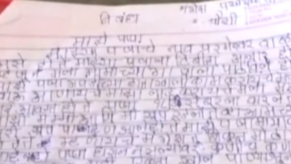 ટિચરે શેર કર્યો નિબંધ