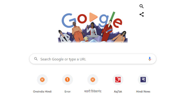 ગૂગલે પણ વિશ્વની મહિલાઓને સલામ કરી