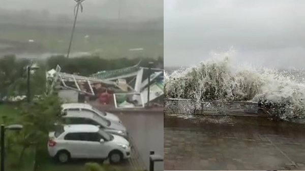 વીડિયોમાં દેખાયુ તોફાનનુ ભયાનક સ્વરૂપ