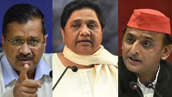 માયા, અખિલેશ અને કેજરીવાલ સાઇડલાઇન