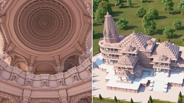 સરકારે રામ મંદિરની તસવીરો જાહેર કરી