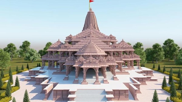 રામાર્ચન પૂજા શરૂ થઈ ગઈ છે