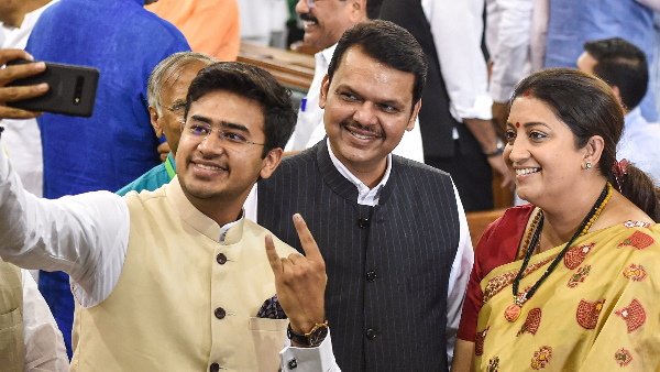 તેજસ્વીનુ શાળાના દિવસોથી આરએસએસ સાથે જોડાણ