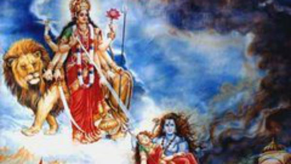 હે રાજન! હું સ્વયં તમારા ઘરે પુત્રીના રૂપમાં જન્મ લઈશ